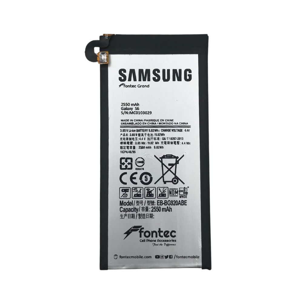 FONTEC MOBILE BATTERY SAMSUNG S6 (EB-BG920ABE) [BT S6-7]