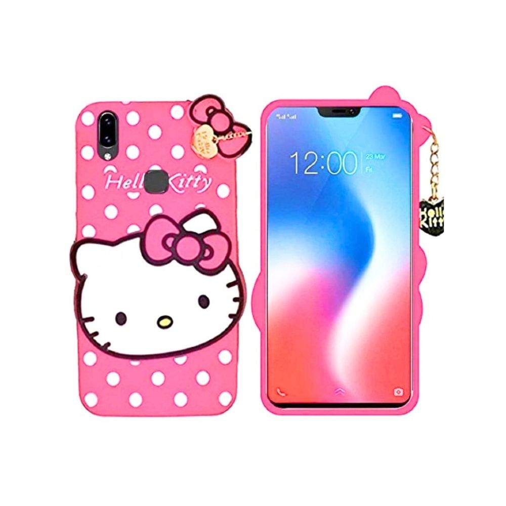 NEW Kitty SMART PHONE Rubber CASE (Vivo Y91C) [PO Y91C-15]