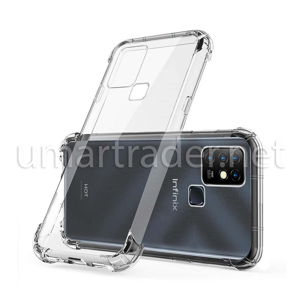 TPU TRANSPARENT POUCH (Infinix Hot 10) [PO HOTE10-3]
