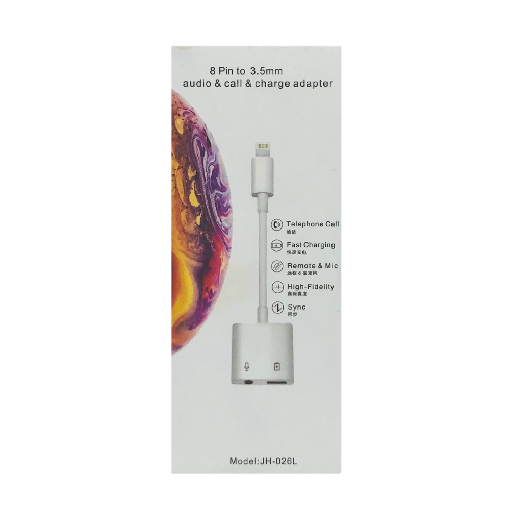 LIGHTING TO 3.5MM ADAPTER [HF CONVERT-9]