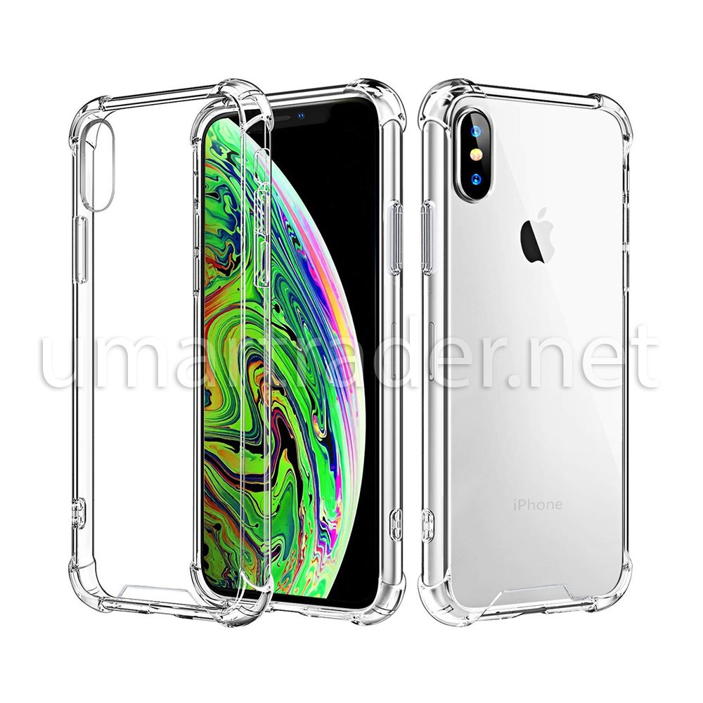 TPU TRANSPARENT POUCH ( iPhone XS max) [PO IPXSMAX-3]