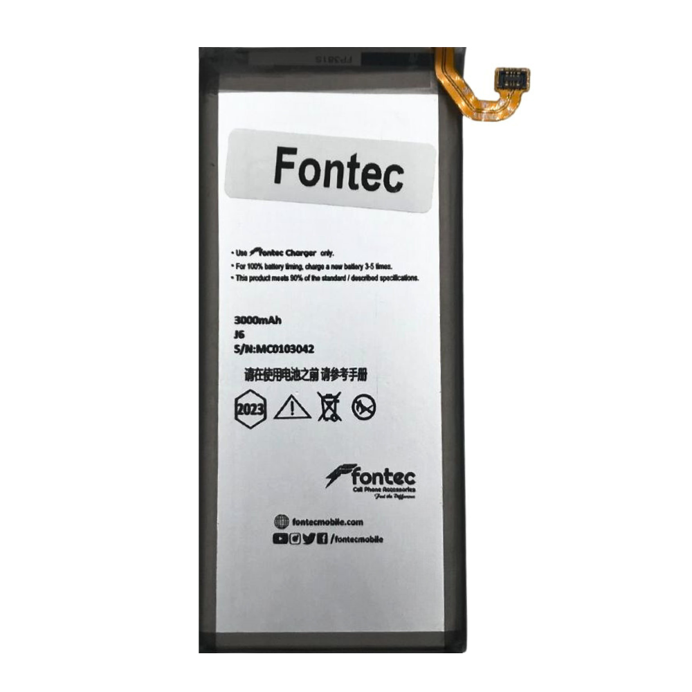 FONTEC MOBILE BATTERY SAMSUNG J6 (EB-BJ800ABE) [BT J6-7]