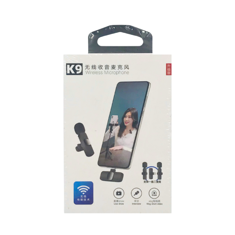 WIRELESS MIC K9 TYPE-C IOS MICRO  [MIC K9 TYPE C I0S MICRO]