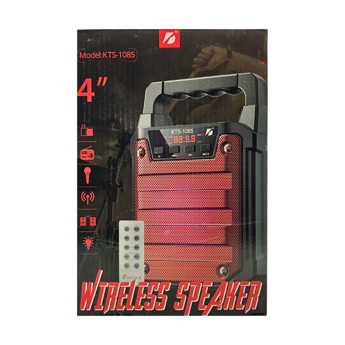 WIRELESS SPEAKER (KTS-1085) [KTS 1085]
