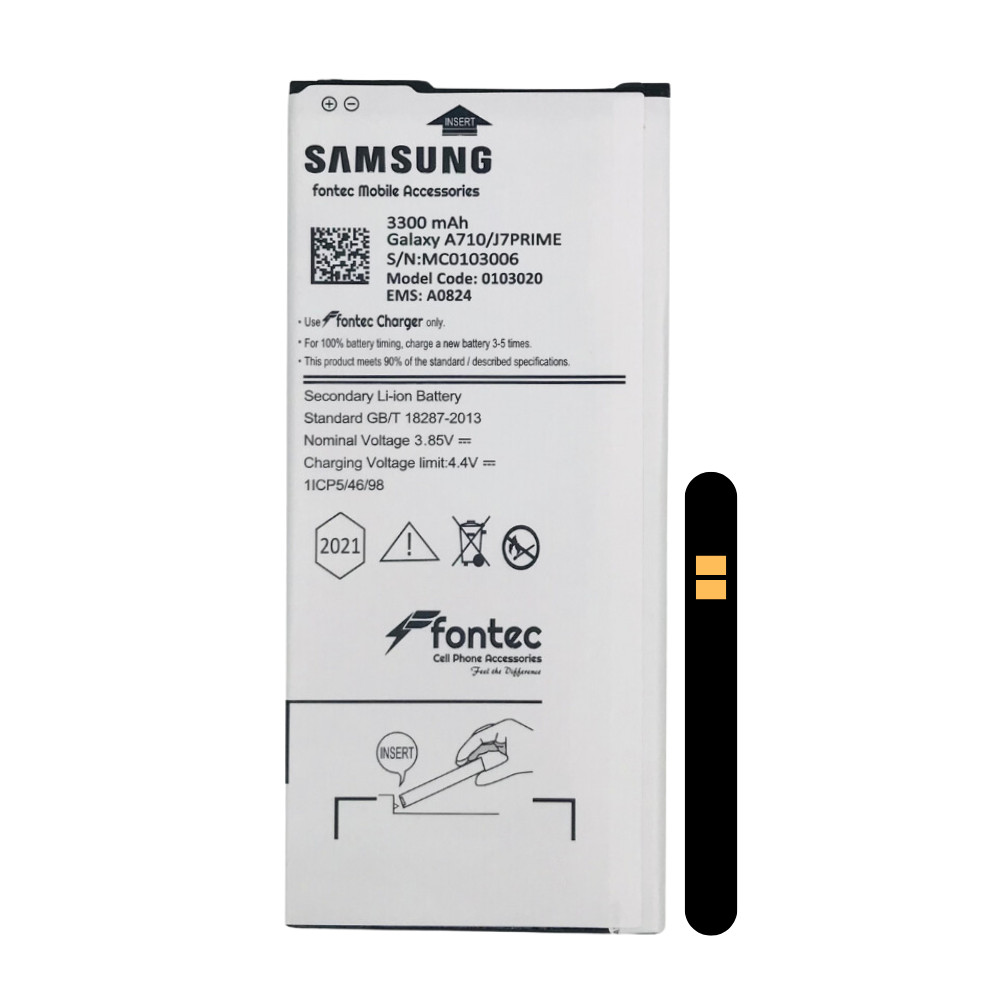  FONTEC MOBILE BATTERY SAMSUNG A710 (EB-BA710ABE) [BT A710-7]