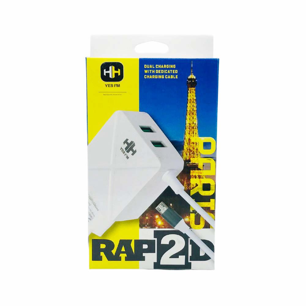 FAST & POWERFUL CHARGER with FIX CABLE (PARIS) [CH HH-3]