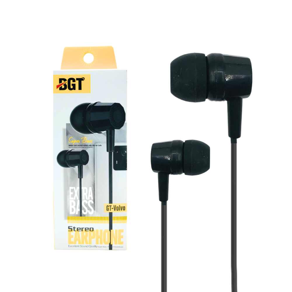 HIGH QUALITY BGT MUSIC EARPHONE (GT-VOLVO) [HF BGT VOLVO]