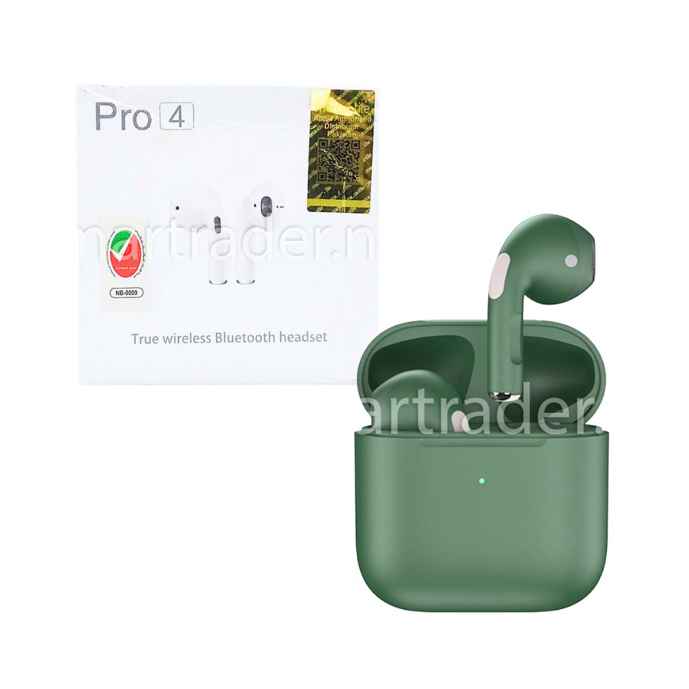 BLUETOOTH & WIRELESS AIPORT PRO 4 NEW WTH CHARGING CASE [PRO 4 NEW]