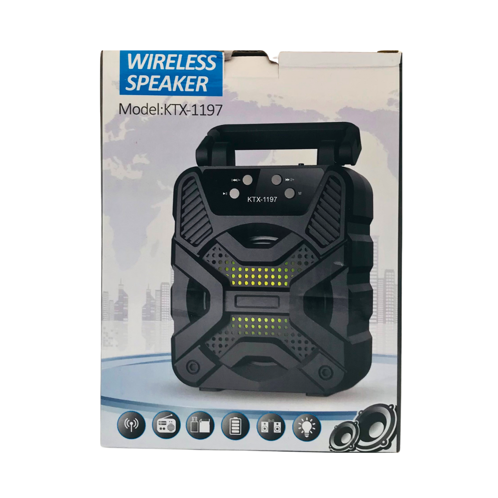 KTX-1197 WIRELESS BLUETOOTH SPEAKER [KTX 1197]