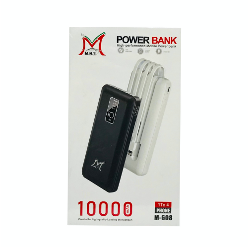 MNT POWER BANK 10,000mAh (M-608) [PB MNT M608]