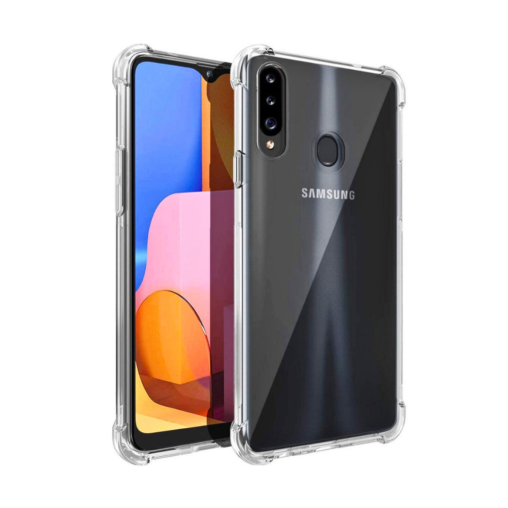 TPU TRANSPARENT POUCH (Samsung A20s) [PO A20S-3] 