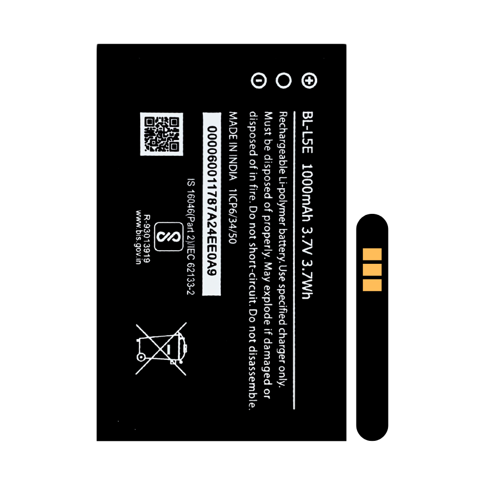 NOKIA BL-L5E 1000mAh NEW MODEL BATTERY [BT BL5E]