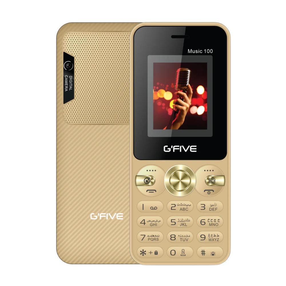 KEYPAD MOBILE GFIVE MUSIC100 DISPLAY 1.8'' BATTERY 3000mAh DUAL SIM [MUSIC 100]