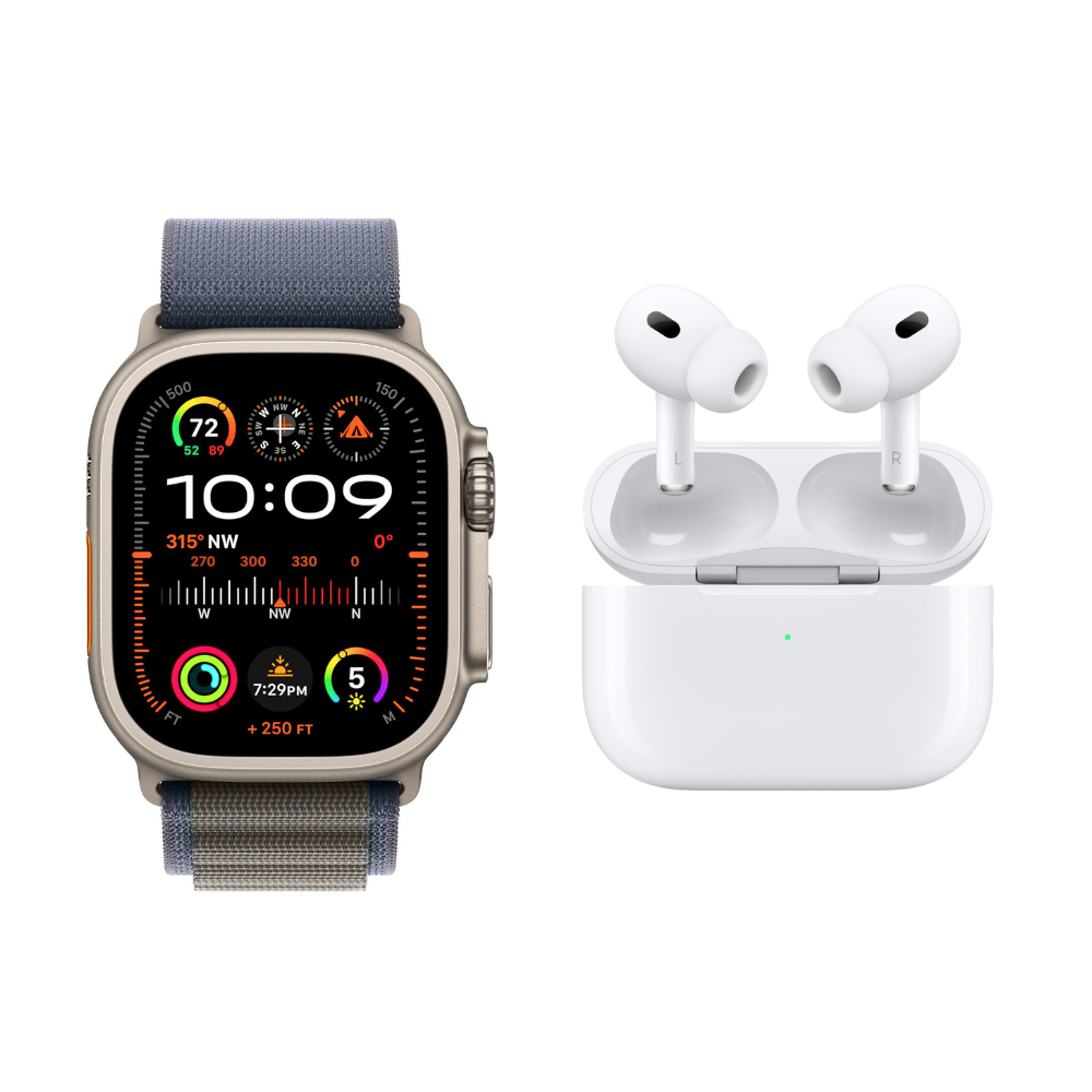 SMART MOBILE WATCH (CROWN 10+1+EARBUDS ULTRA2) [WATCH CROWN 10IN1]