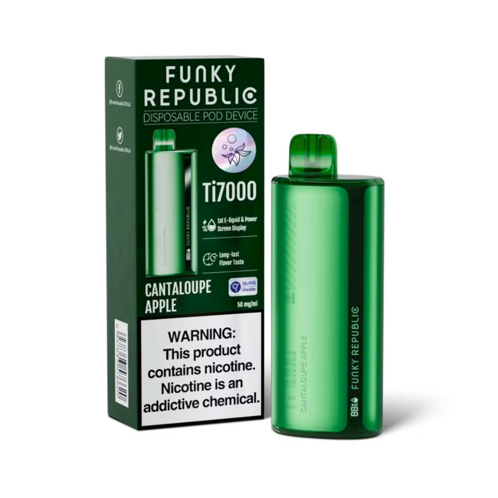 FUNKY REPUBLIC (TI-7000 PUFFS) VAPE [VAPE TI7000]