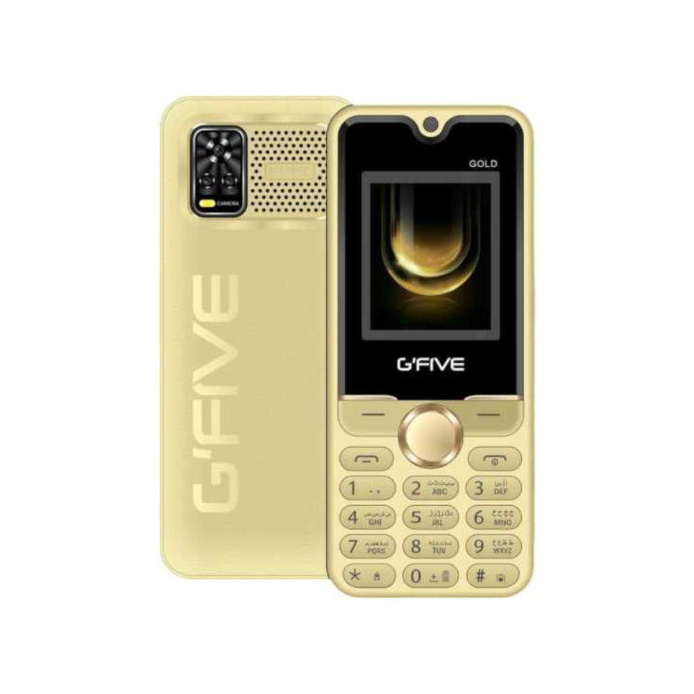 KEYPAD MOBILE GFIVE GOLD DISPLAY 1.8'' BATTERY 3000mAh [GFIVE GOLD]