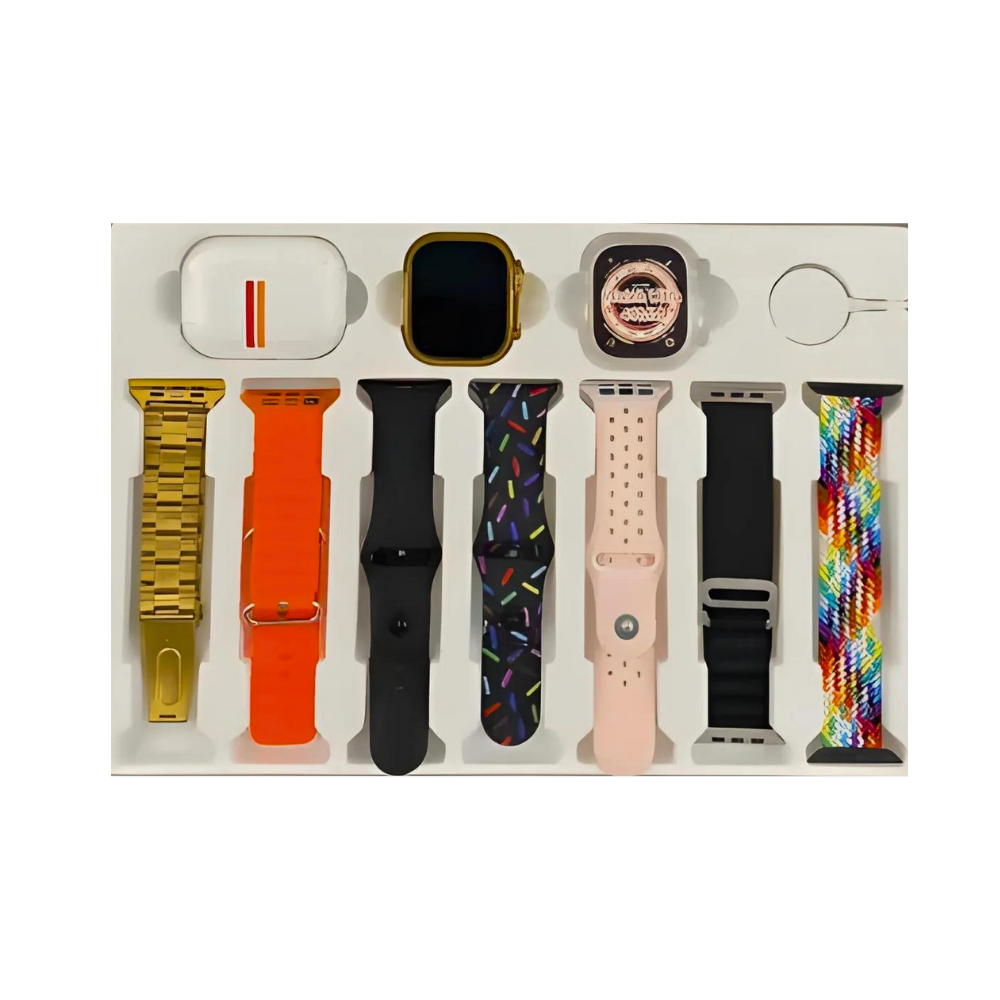 ULTRA SMART WATCH WITH EARBUDS 10IN1 SET (i20 ULTRA 2 MAX SUIT) [WATCH i20]