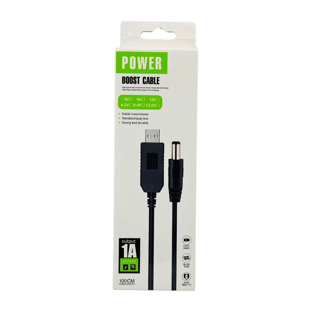 POWER BOOST CABLE 5V/9V/12V [DC BOOST 12V]