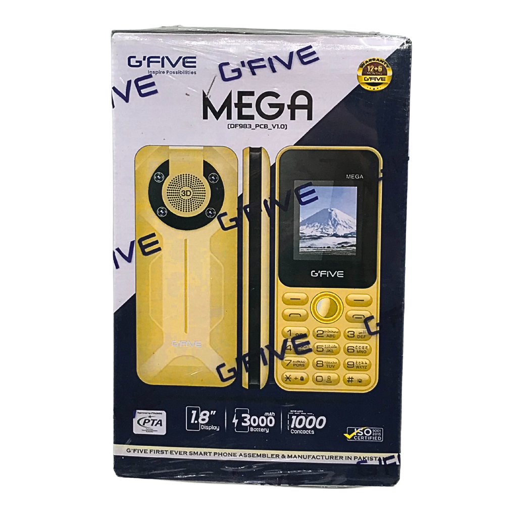 KEYPAD MOBILE GFIVE MEGA DISPLAY 1.8'' BATTERY 3000mAh [GFIVE MEGA]