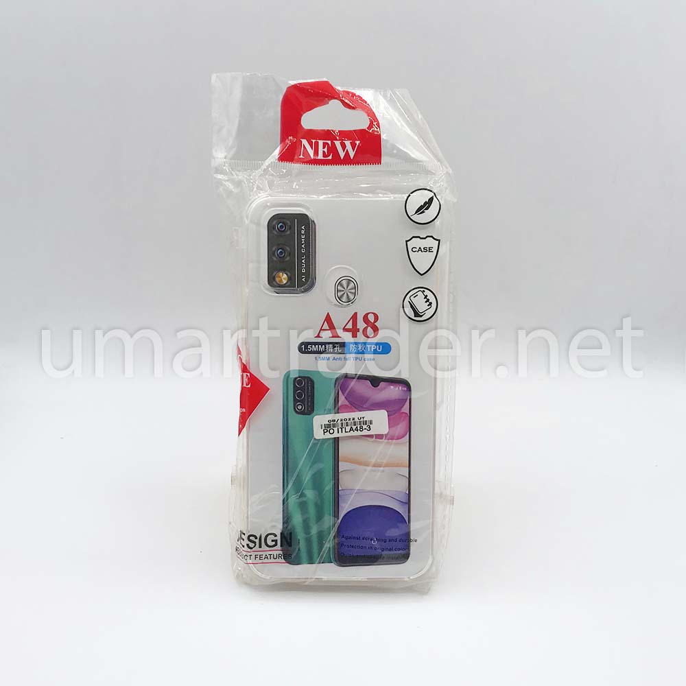 TPU TRANSPARENT POUCH ITEL A48 [PO ITLA48-3] 
