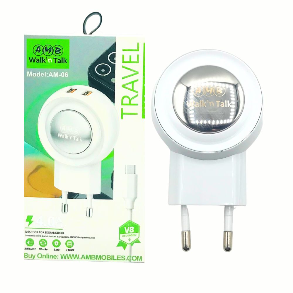 AMB FAST MOBILE CHARGER 4.0A  (AM-06) [CH AM06]