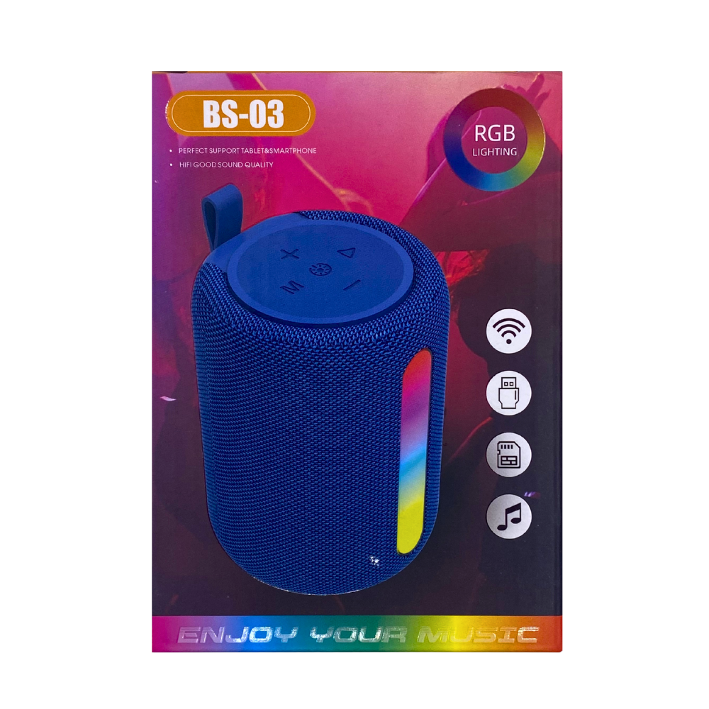 WIRELESS BLUETOOTH SPEAKER BS-03 [SPEAKER BS03]