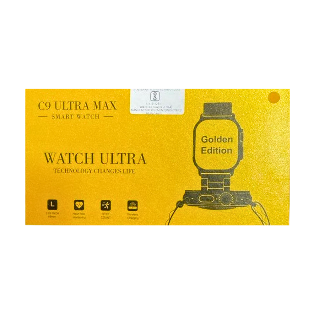 C90 ULTRA MAX SMART WATCH [C90 ULTRA GOLD]
