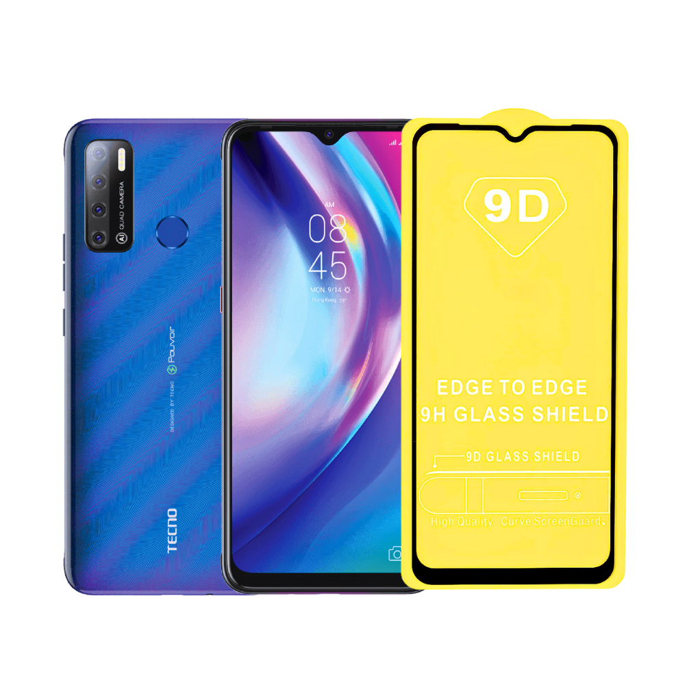 9D GLASS TECNO POUVIR 4 PRO [PL POUVIR4PRO-12]