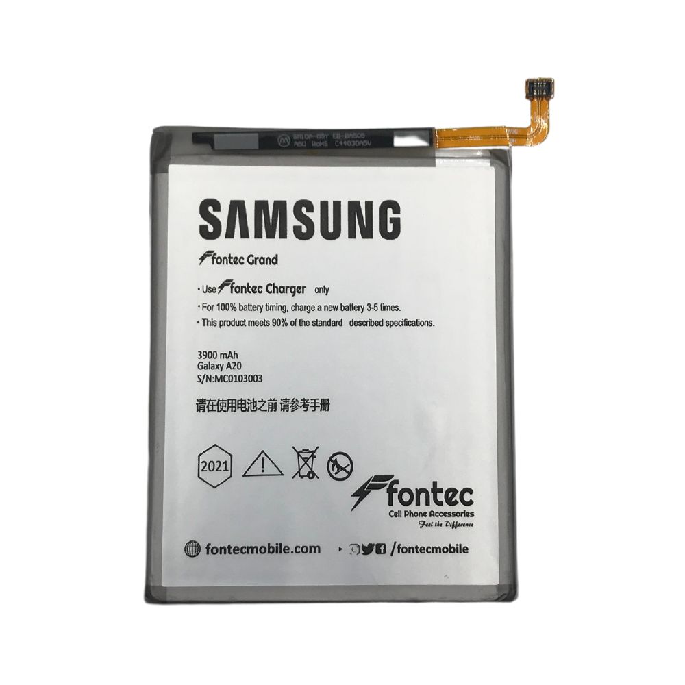 FONTEC MOBILE BATTERY SAMSUNG A20 (EB-BA505ABU) [BT A20-7]